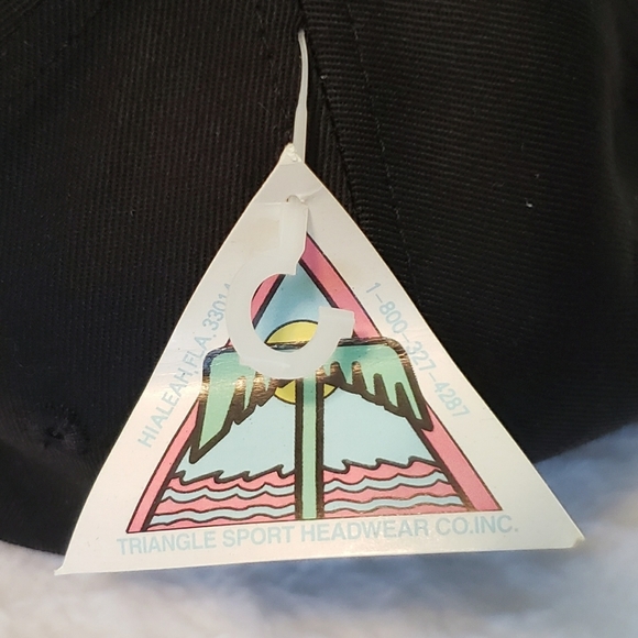 Vintage NWT Snapback Ball Cap Skagway Brewing Co. Black and Gold - Picture 5 of 7